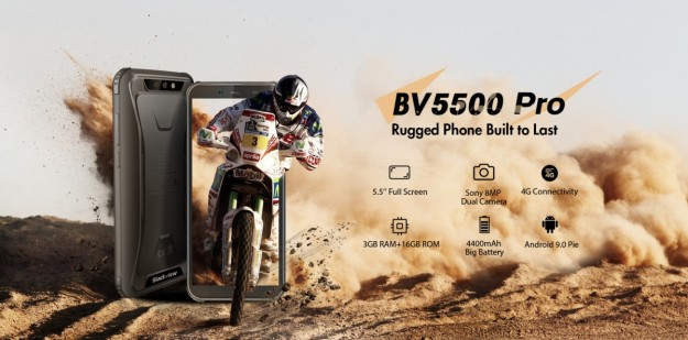 Возможности нового защищенного смартфона Blackview BV5500 Pro показали на видео