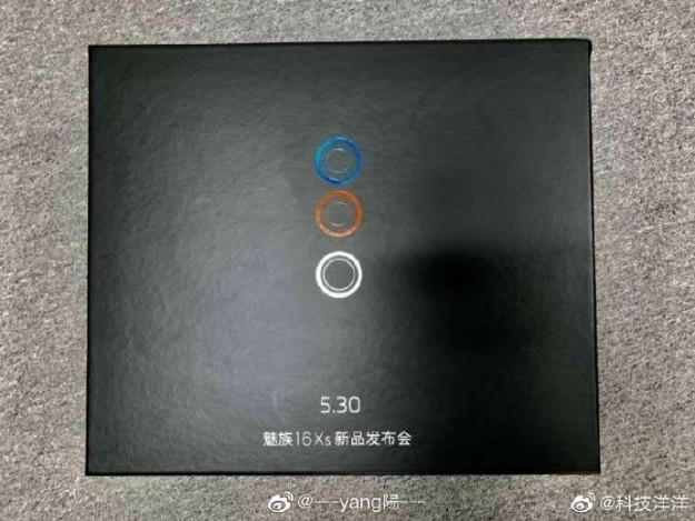 Meizu 16Xs с тремя камерами подтвержден: дата официальной презентации