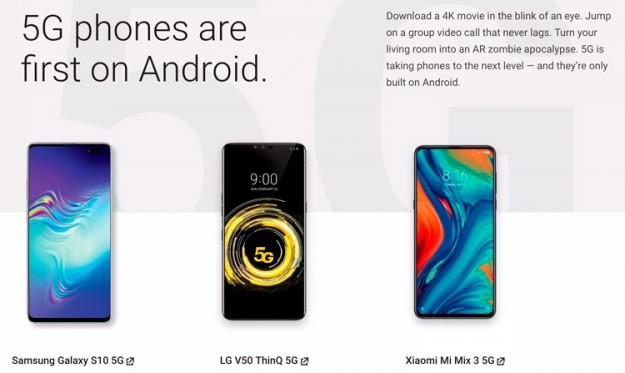 Google очистила сайт Android.com от упоминаний смартфонов Huawei