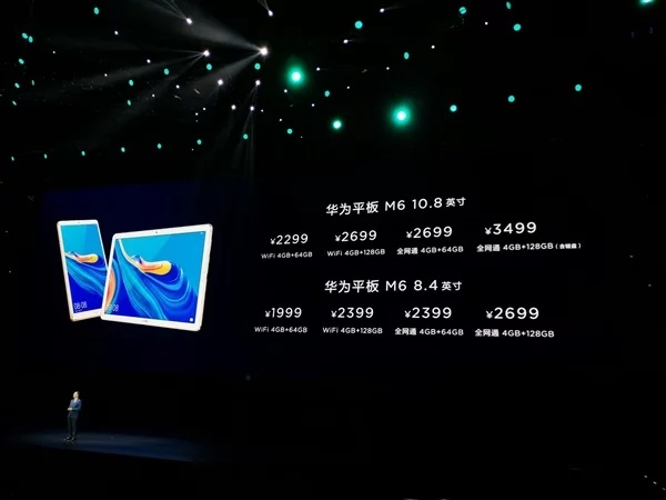 Анонсирован флагманский планшет Huawei MediaPad M6