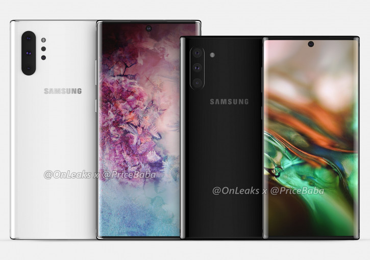 Новые подробности по Samsung Galaxy Note 10 и Note 10 Pro