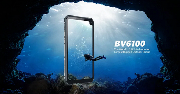 Blackview BV6100 – смартфон с уникальным вырезом