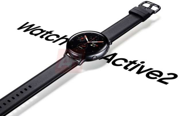Часы Samsung Galaxy Watch Active 2 показались на промо-изображении