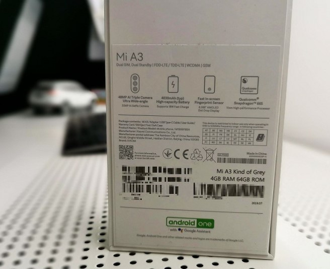 Xiaomi Mi A3 представлен официально