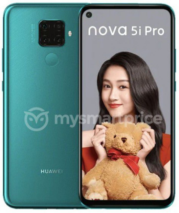 Рендеры Huawei Nova 5i Pro с Quad-камерой в трех цветах
