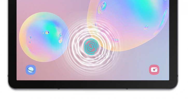 Samsung Galaxy Tab S6 показал сканер пальца в экране накануне анонса