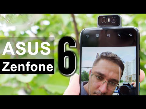 Как работает флип камера в ASUS Zenfone 6? Смотрите наш видео обзор! Покажем все!