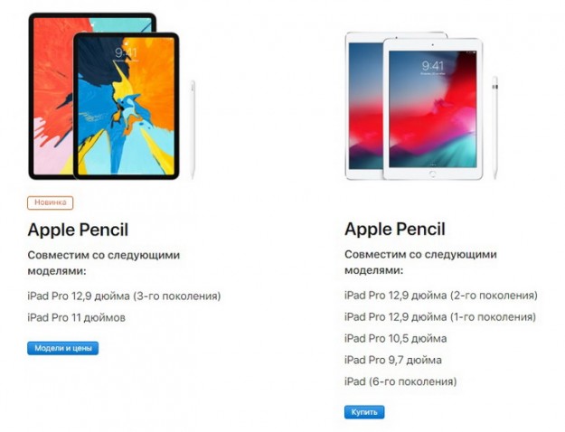 iPhone XI получит поддержку стилуса Apple Pencil