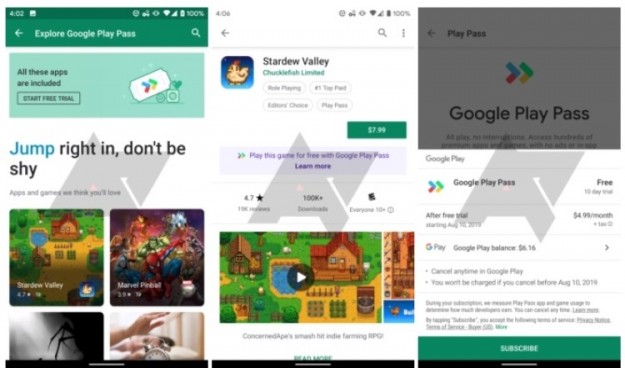 Google Play Pass: сервис подписки на игры и приложения для Android