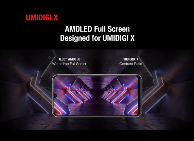 Анонс UMIDIGI X с датчиком отпечатков пальцев на экране! В продаже с 26 августа по цене ниже Xiaomi Mi A3