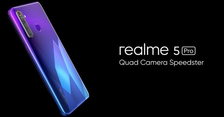 Анонсирован Realme 5 Pro: Snapdragon 712 и пять камер за 195 долларов