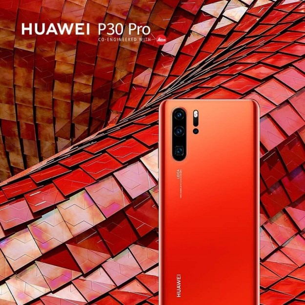 Huawei P30 Pro теперь доступен в Украине в красном цвете