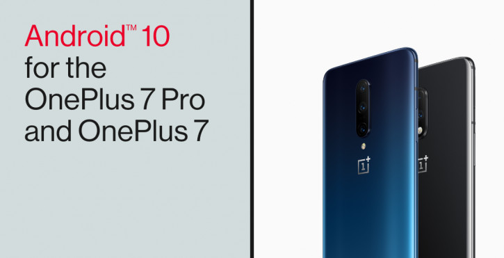 OnePlus 7 и 7 Pro получили Android 10 с Oxygen OS 10.0