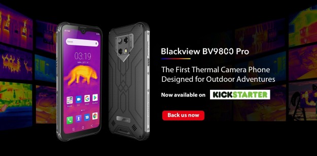 Blackview BV9800 с тепловизионной камерой и 48 Мпикс. камерой Sony IMX582 стартует на Kickstarter с $399