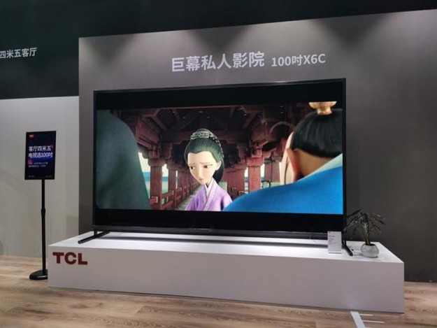 Смарт-телевизор TCL диагональю 100 дюймов стоит $11 400