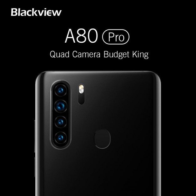 4 основных камеры и бюджетная цена. Blackview A80 Pro будет представлен 18 ноября