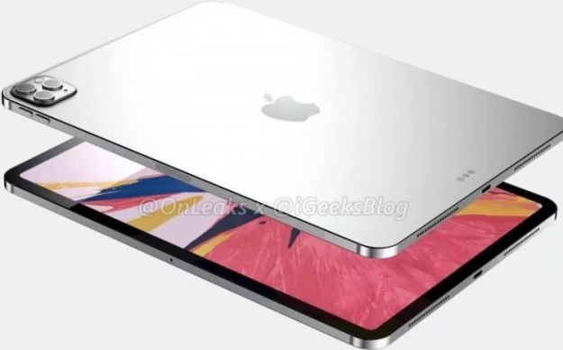 В Сети появились качественные рендеры iPad Pro (2020)