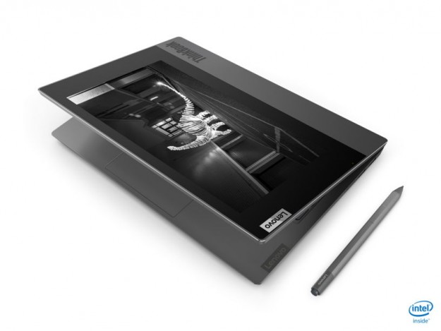Новый ThinkBook Plus от Lenovo: основной экран и дополнительный E-Ink 10,8-дюймовый дисплей
