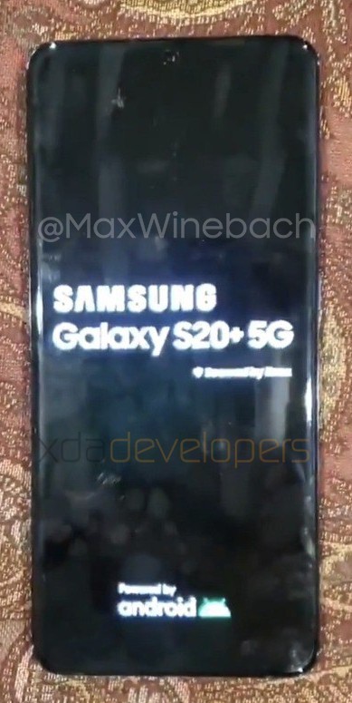 Первые реальные фото Samsung Galaxy S20+ 5G