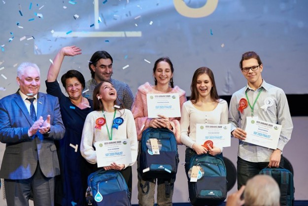 Победители Национального этапа Эко-Техно Украина международного конкурса ISEF представят страну на всемирном финале в США