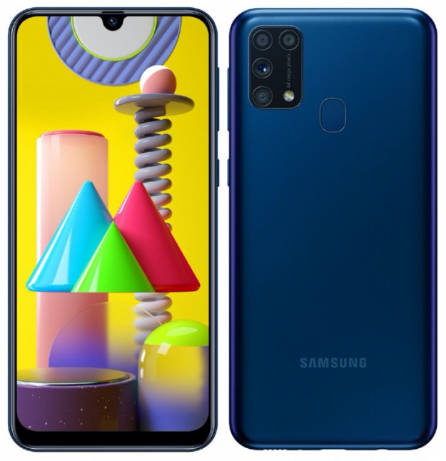 «Монструозный» Samsung Galaxy M31 показали во всех деталях и цветах