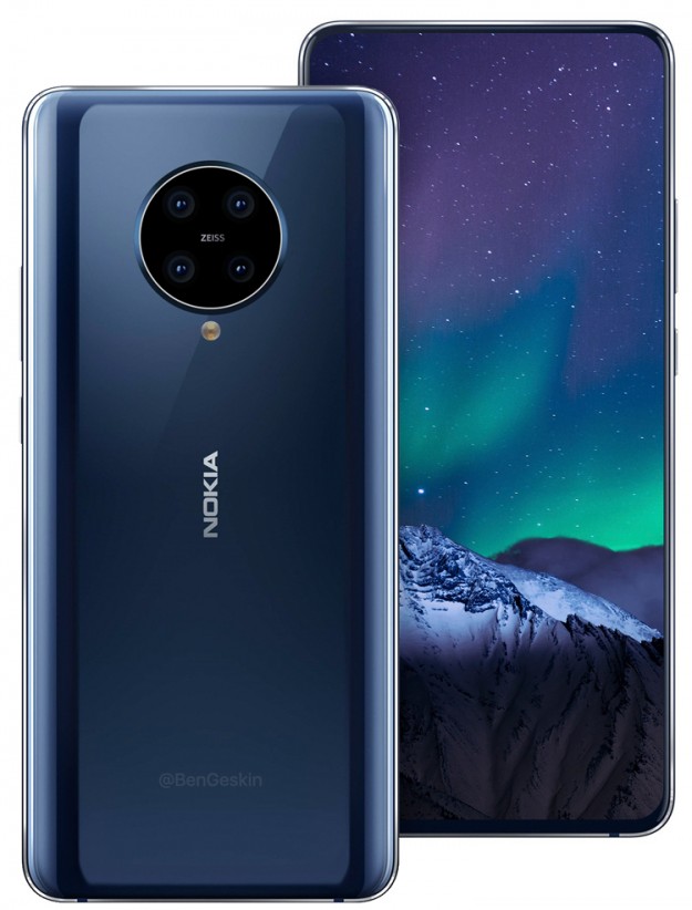 Флагманский смартфон Nokia демонстрирует квадрокамеру Oreo