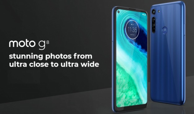 Анонсирован Motorola Moto G8 — недорогой смартфон с тройной камерой