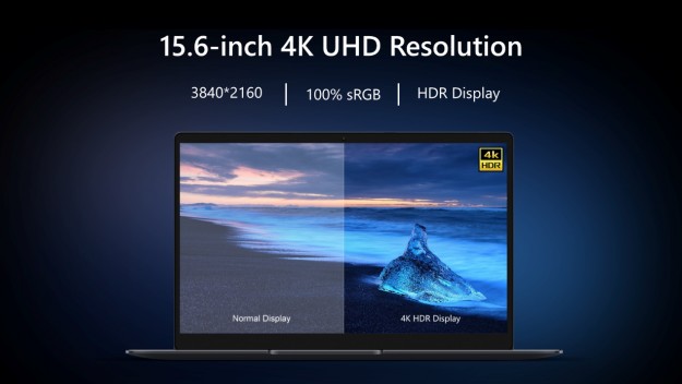 Chuwi AeroBook Pro 15.6 c экраном 4K и Intel i5 был запущен на краудфандинговой платформе по цене 9
