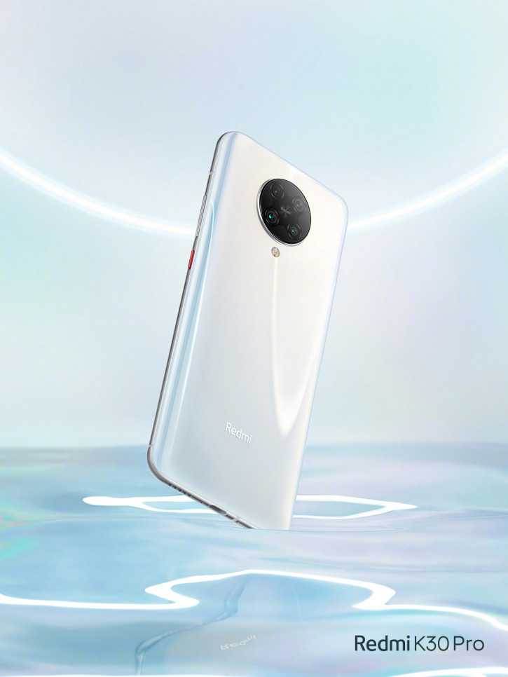 Белый к лицу: новый вариант Xiaomi Redmi K30 Pro на официальном фото