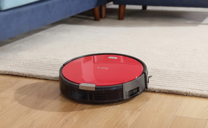 Красный робот-пылесос по "весенней" цене на AliExpress