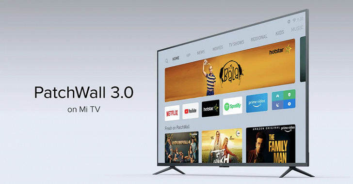 Xiaomi выпустила прошивку PatchWall 3.0 для своих телевизоров