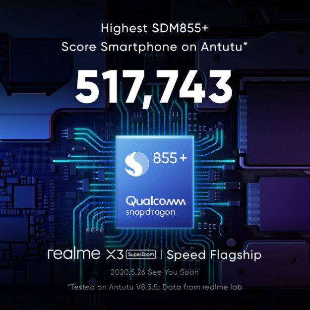 Realme показала X3 SuperZoom и раскрыла ключевые технические детали