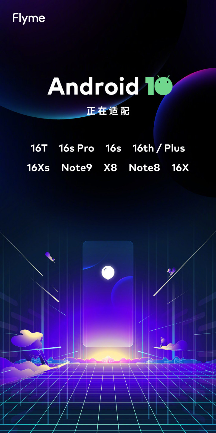 Десять смартфонов Meizu получат Flyme 8.1 на Android 10