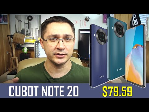 Cubot Note 20 - уже в продаже! Смартфон на Android 10 за $79.59 с 4200 мАч, NFC, 4G и 4 камерами
