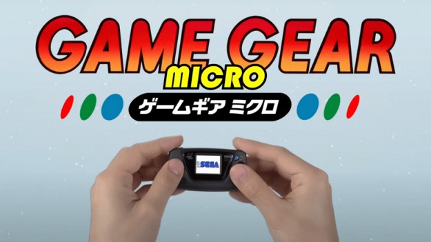 Sega представила миниатюрную приставку Game Gear Micro всего за 50 долларов