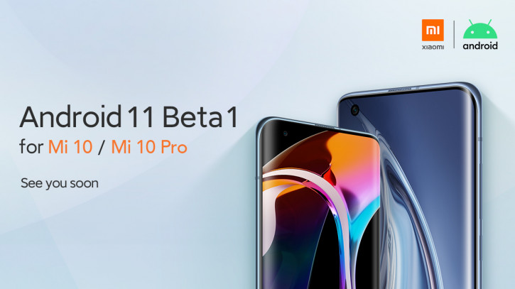 Android 11 Beta уже скоро на Xiaomi Mi 10, Mi 10 Pro и Poco F2 Pro