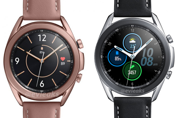 Три версии Samsung Galaxy Watch 3 во плоти