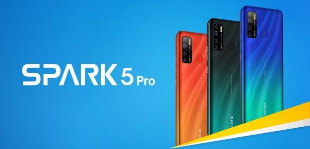 Spark 5 Pro - новинка с 5 камерами от TECNO Mobile по цене от 3799 грн