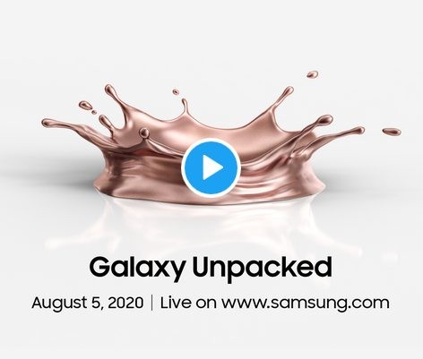 Официально: Samsung Galaxy Note 20 покажут 5 августа (первый тизер)
