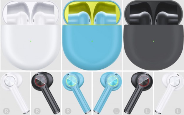 Беспроводные наушники-вкладыши OnePlus Buds предстали в трёх цветах