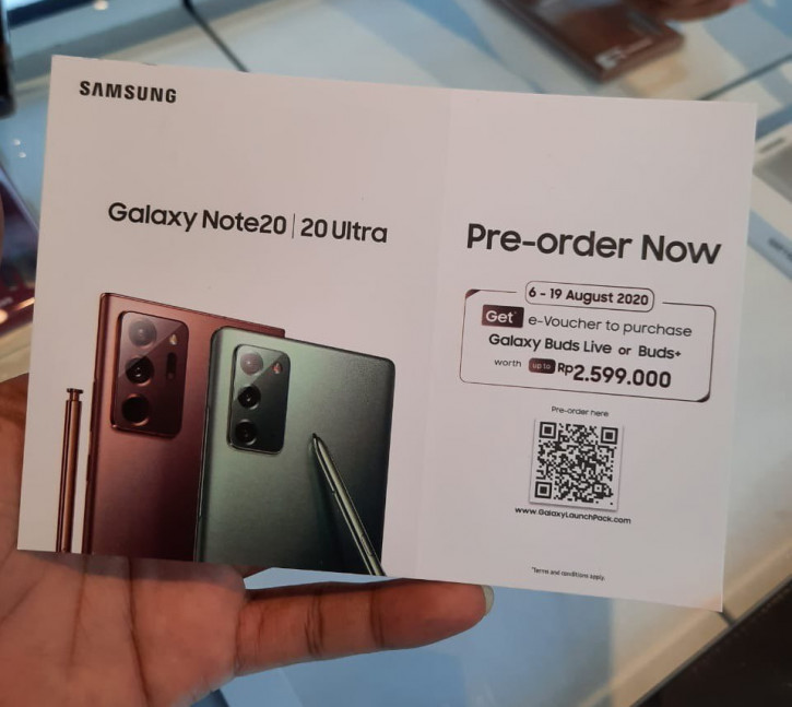 Обозначена дата релиза Samsung Galaxy Note 20 и Note 20 Ultra