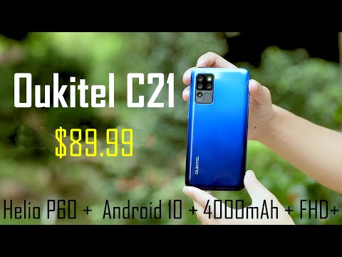 Удивил ценой! Oukilel C21 на видео. Смартфон на Helio P60 за $89.99