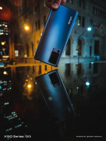 Vivo опубликовала лучшие пользовательские ночные фото на Vivo X50 Pro