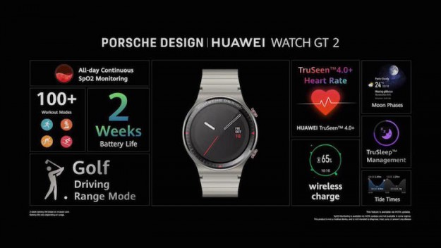 Huawei представила премиальные умные часы Porsche Design Watch GT 2 и накладные беспроводные наушники FreeBuds Studio