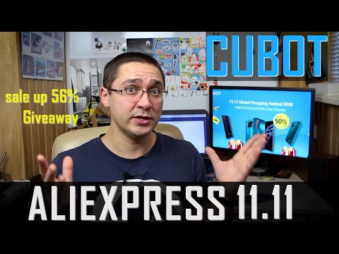 Cubot и скидки на их ТОПовые смартфоны на Aliexpress. Распродажа  11.11, кэшбэк и Giveaway!