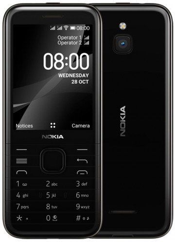 Nokia 8000 4G - стильный кнопочный телефон с поддержкой 4G в Украине за 2599 грн