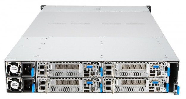 ASUS представляет первый в мире сервер формата 2U6N на базе платформы EPYC