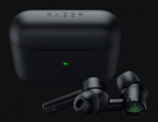 Беспроводные наушники Razer Hammerhead True Wireless Pro снабжены активным шумоподавлением