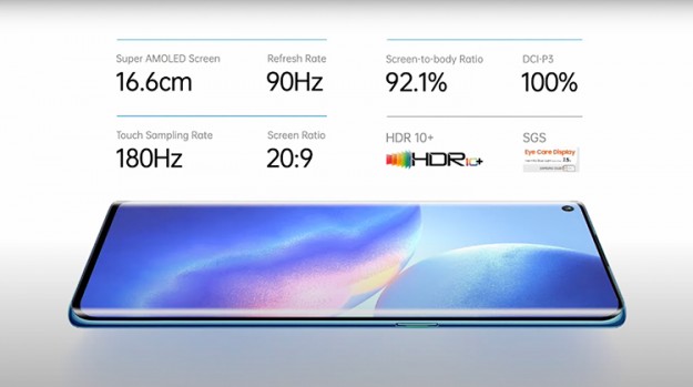 Oppo представила Reno5 Pro 5G — флагман с Mediatek Dimensity 1000+ и зарядкой до 100 % за полчаса
