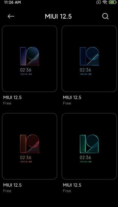 Фишки MIUI 12.5: новые стили Always-On Display смотрятся идеально